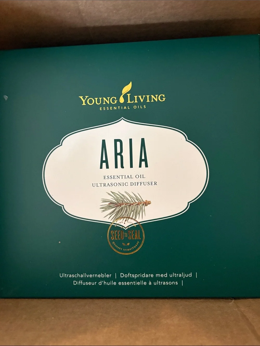 Young Living Lavender Collection Box - Purple & White